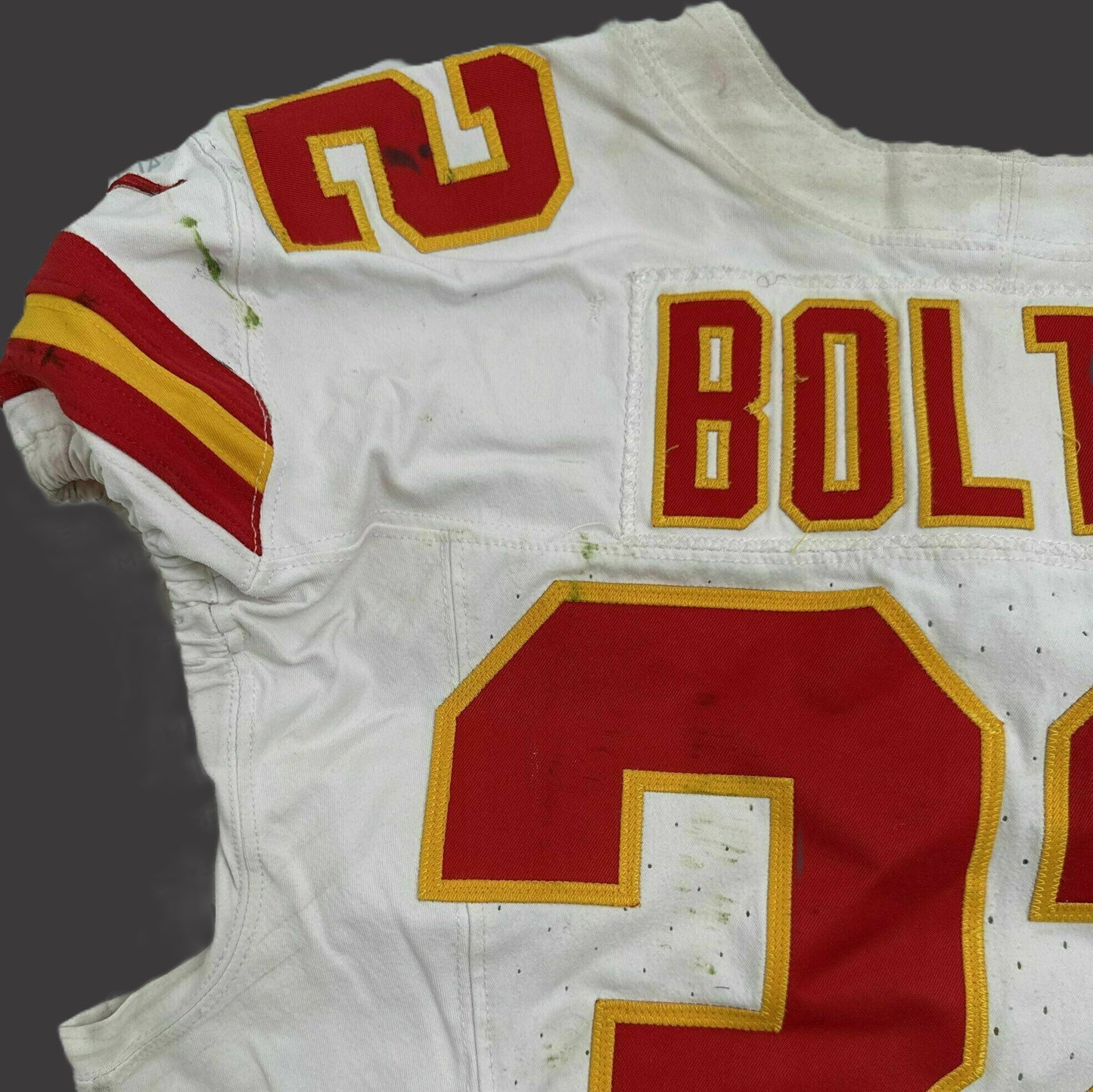 Nick Bolton GAME WORN 💪 11/16/25 Kansas City Chiefs Nike NFL Jersey 🎽 vs Denver Broncos Also Includes Certificate of Authenticity