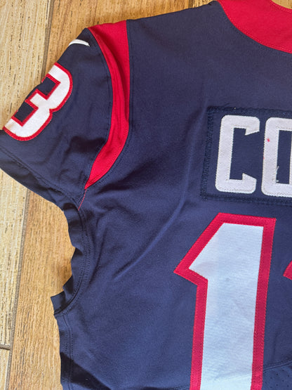Brandin Cooks GAME WORN 💪 10/10/2021 PHOTO MATCHED 📸 Houston Texans NFL Jersey 🎽 vs. New England Patriots Also inc. PSA Authenticity 🛡️