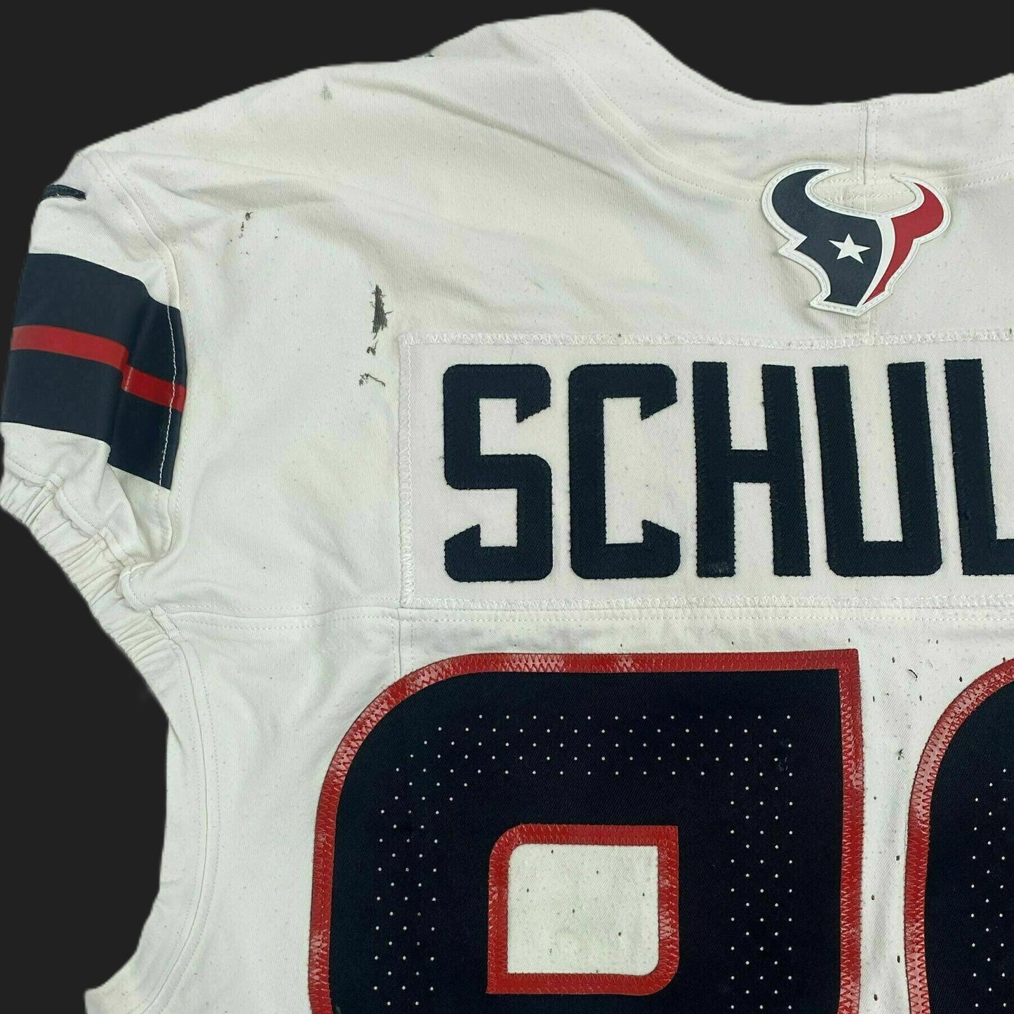 Dalton Schultz GAME WORN 09/21/25 Houston Texans Nike NFL Jersey vs Jacksonville Jaguars Also Includes Certificate of Authenticity