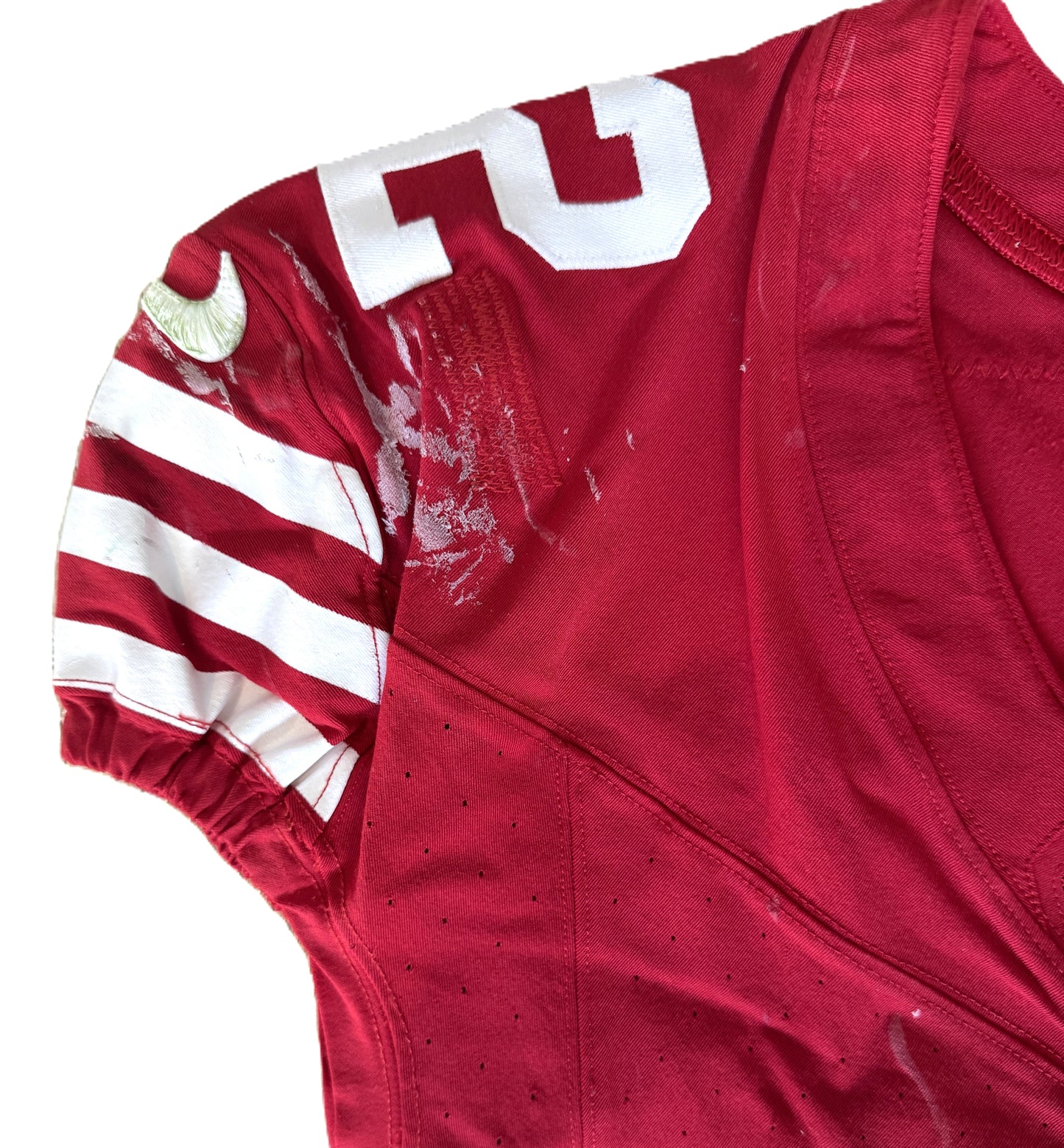 Jordan Elliott GAME USED💪10/20/24 PHOTO MATCHED📸San Francisco 49ers Jersey👕vs Kansas City Chiefs Special Crucial Catch Matchup