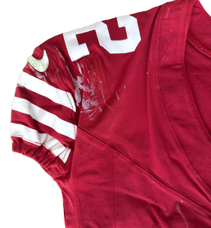 Jordan Elliott GAME USED💪10/20/24 PHOTO MATCHED📸San Francisco 49ers Jersey👕vs Kansas City Chiefs Special Crucial Catch Matchup