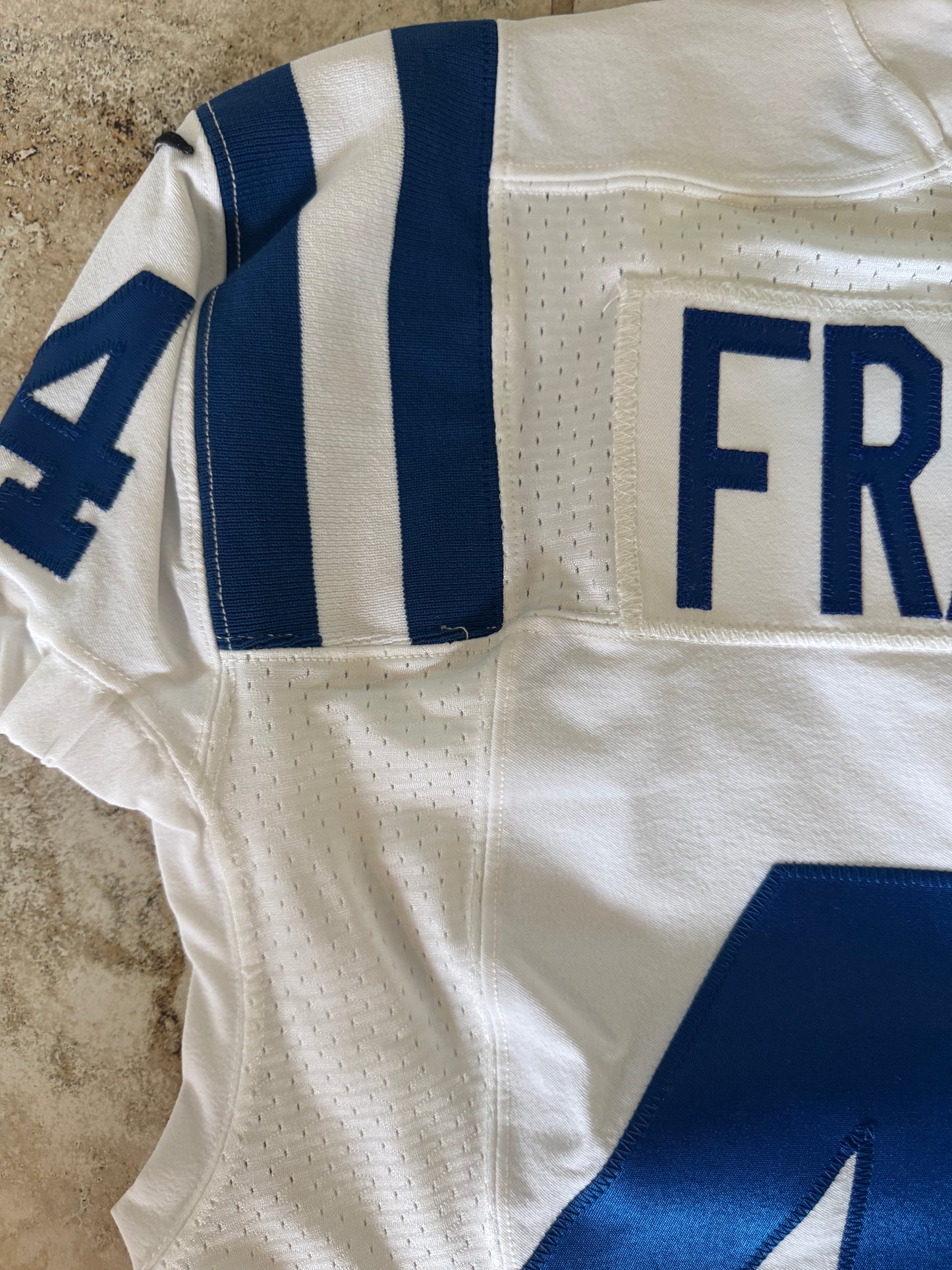 Zaire Franklin SIGNED ✍️ TEAM ISSUED 💪 Indianapolis Colts 🐎 Nike NFL Jersey 👕 Inc.COA📄