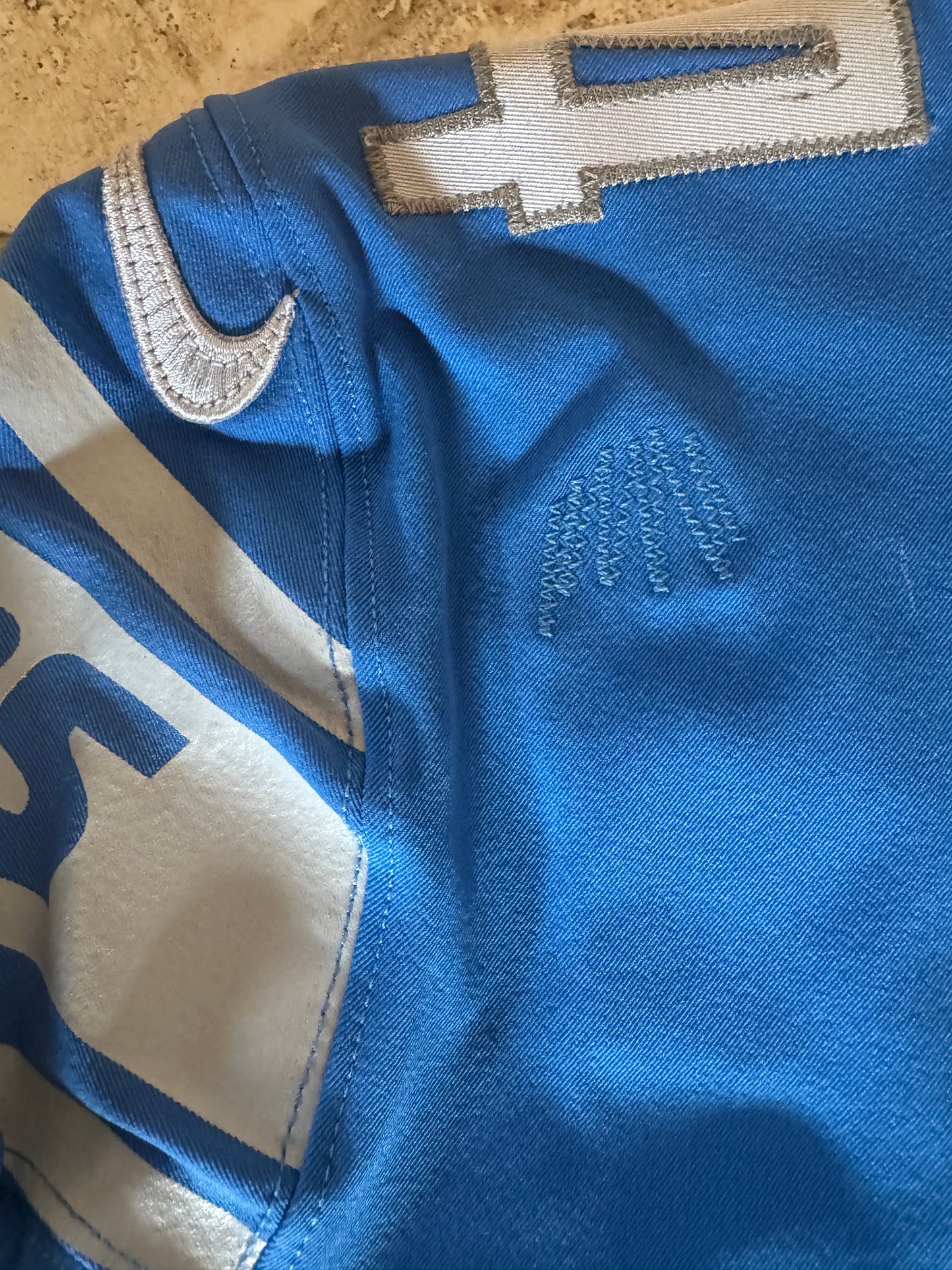 D.J. Chark Jr. GAME WORN💪Detroit Lions🦁Nike NFL Jersey👕 also includes PSA Certification🛡️