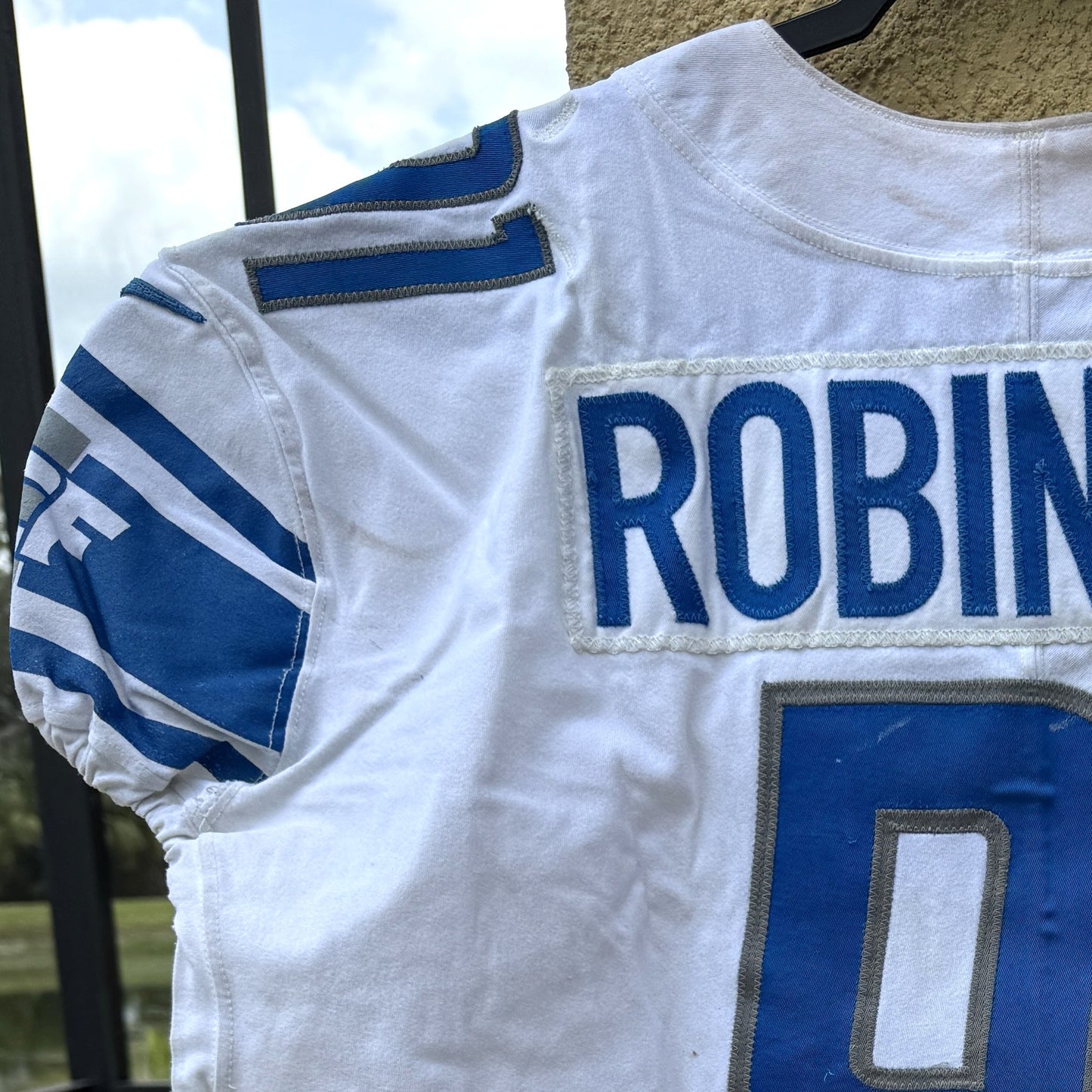 A'Shawn Robinson GAME WORN💪11/17/2019 Detroit Lions🦁 Nike NFL Jersey🎽vs. Dallas Cowboys Also includes PSA Authentication 🛡️