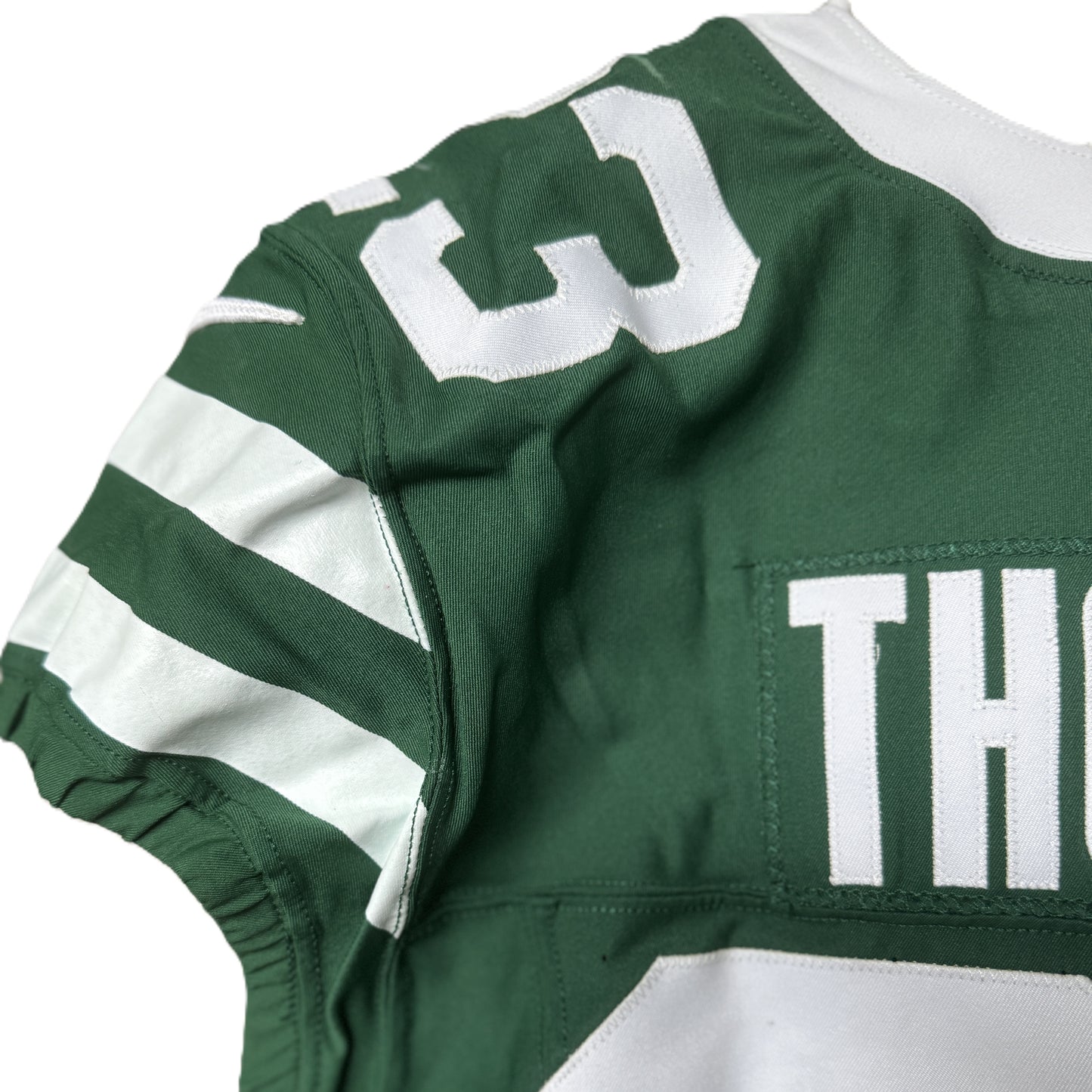 Azareye'h Thomas GAME WORN 💪 10/12/25 New York Jets Nike NFL Jersey vs Denver Broncos Also includes PSA Authentication