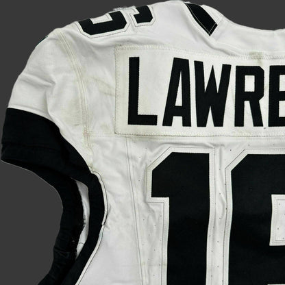 Trevor Lawrence GAME WORN 11/30/25 PHOTO MATCHED 📸 Jacksonville Jaguars NFL Jersey vs Tennessee Titans Also includes COA