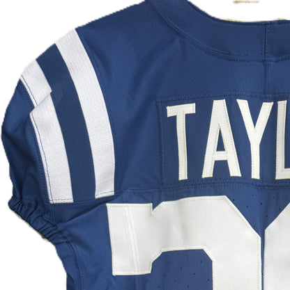 Jonathan Taylor HAND SIGNED TEAM ISSUED 💪 Indianapolis Colts Nike NFL Jersey 👕 Also Inc. COA 🛡️