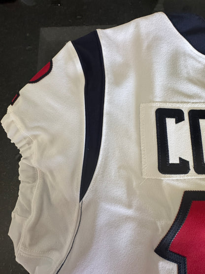 Nico Collins TEAM/GAME ISSUED 💥 Hand Signed✍️ Houston Texans 🐂 Nike NFL Jersey Also inc. COA 🛡️