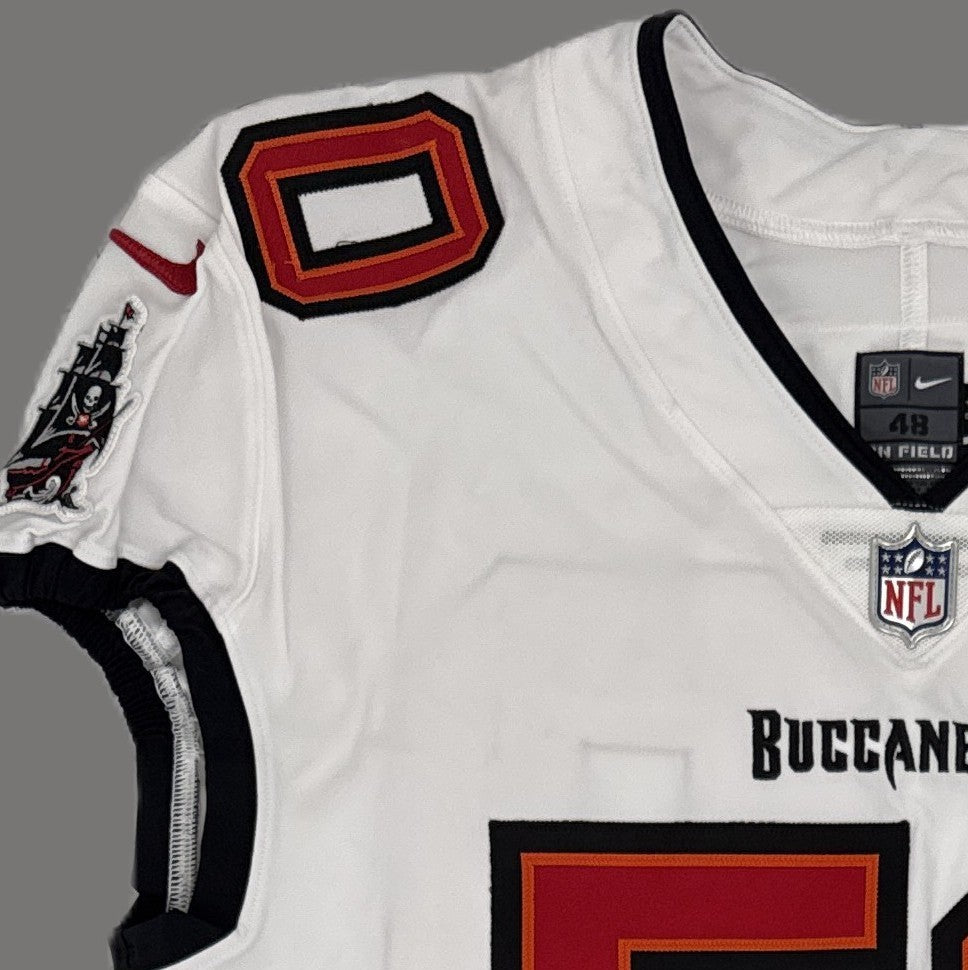 Vita Vea GAME-ISSUED💪Tampa Bay Buccaneers On-Field Nike NFL Jersey🎽Inc.COA📄