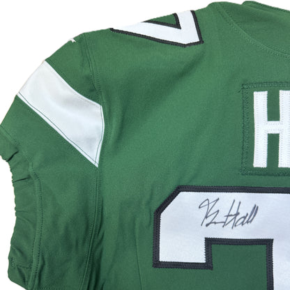 Bryce Hall Hand Signed AUTHENTIC 💪 New York Jets Jersey 👕 Also includes Professional Sports Authenticator COA 🛡️