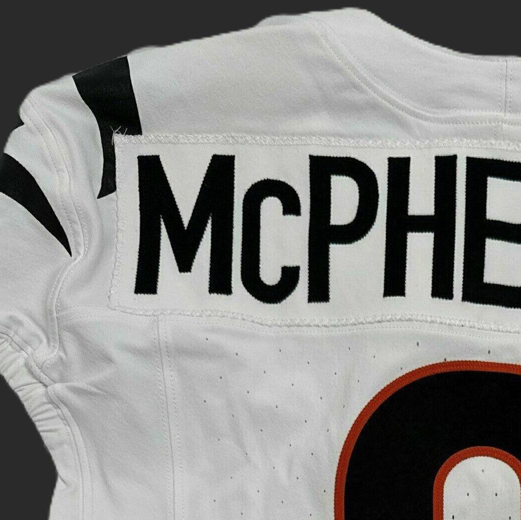Evan McPherson GAME WORN 11/16/25 Cincinnati Bengals Nike NFL Jersey vs Pittsburgh Steelers Also Includes Certificate of Authenticity