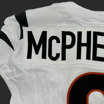 Evan McPherson GAME WORN 11/16/25 Cincinnati Bengals Nike NFL Jersey vs Pittsburgh Steelers Also Includes Certificate of Authenticity