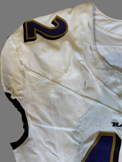 Patrick Ricard GAME-WORN💪10/06/24 PHOTO-MATCHED📸Baltimore Ravens💜NFL Jersey victory vs.Bengals