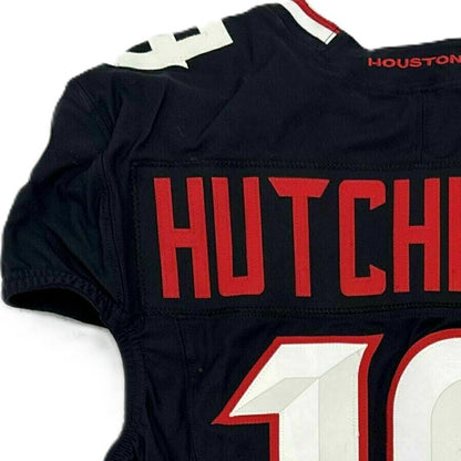 Xavier Hutchinson GAME WORN 11/09/25 Houston Texans Nike NFL Jersey 👕vs Jacksonville Jaguars Also includes COA