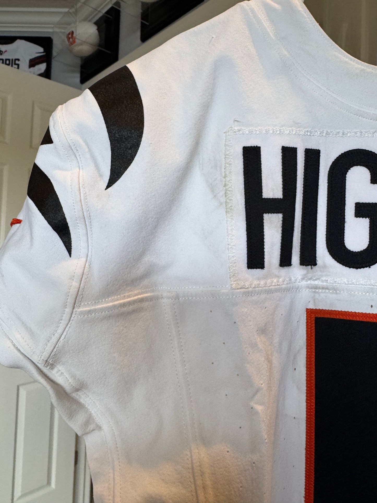 Tee Higgins GAME WORN/USED 09/07/25💪Cincinnati Bengals🐅NFL Jersey vs Cleveland Browns