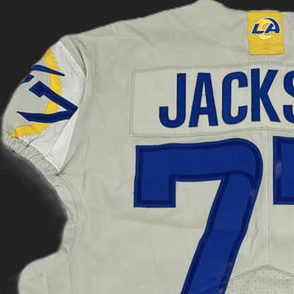 Alaric Jackson GAME ISSUED Los Angeles Rams Nike NFL On-Field Jersey 👕 Inc. COA 🔥