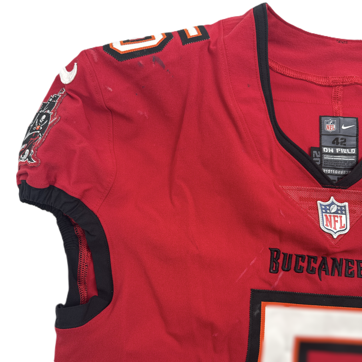Haason Reddick GAME-WORN💪09/15/25 Tampa Bay Buccaneers On-Field NFL Jersey👕