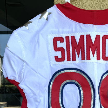 Jeffery Simmons GAME ISSUED 2022 Pro Bowl 💥 Tennessee Titans NFL Nike Jersey 👕 Includes Certificate of Authentication 🛡️