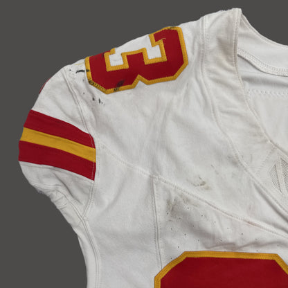 Noah Gray GAME WORN 10/06/25 Kansas City Chiefs Nike NFL Jersey vs. Jaguars inc. COA🛡️