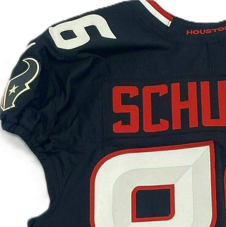 Dalton Schultz GAME WORN 09/07/25 Houston Texans Nike NFL Jersey vs Los Angeles Rams Also includes COA
