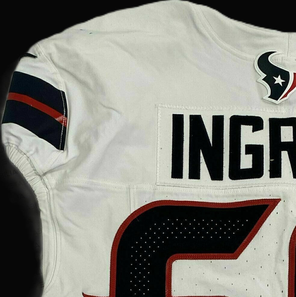 Ed Ingram GAME WORN 10/20/25 Houston Texans Nike NFL Jersey vs Seattle Seahawks Inc. COA