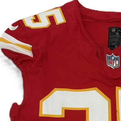 Jaylen Watson GAME WORN 💪 10/12/25 Kansas City Chiefs NFL Jersey 🎽 vs. Lions inc. COA 🛡️