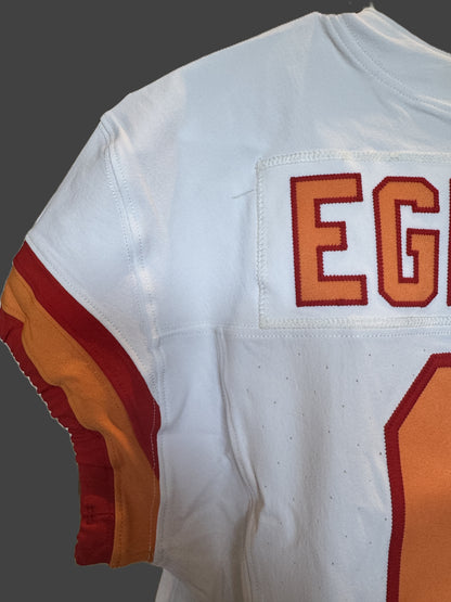 Emeka Egbuka TEAM ISSUED 🔥 Tampa Bay Buccaneers Nike NFL Iconic 1976 Jersey 👕 Also includes Certificate of Authenticity
