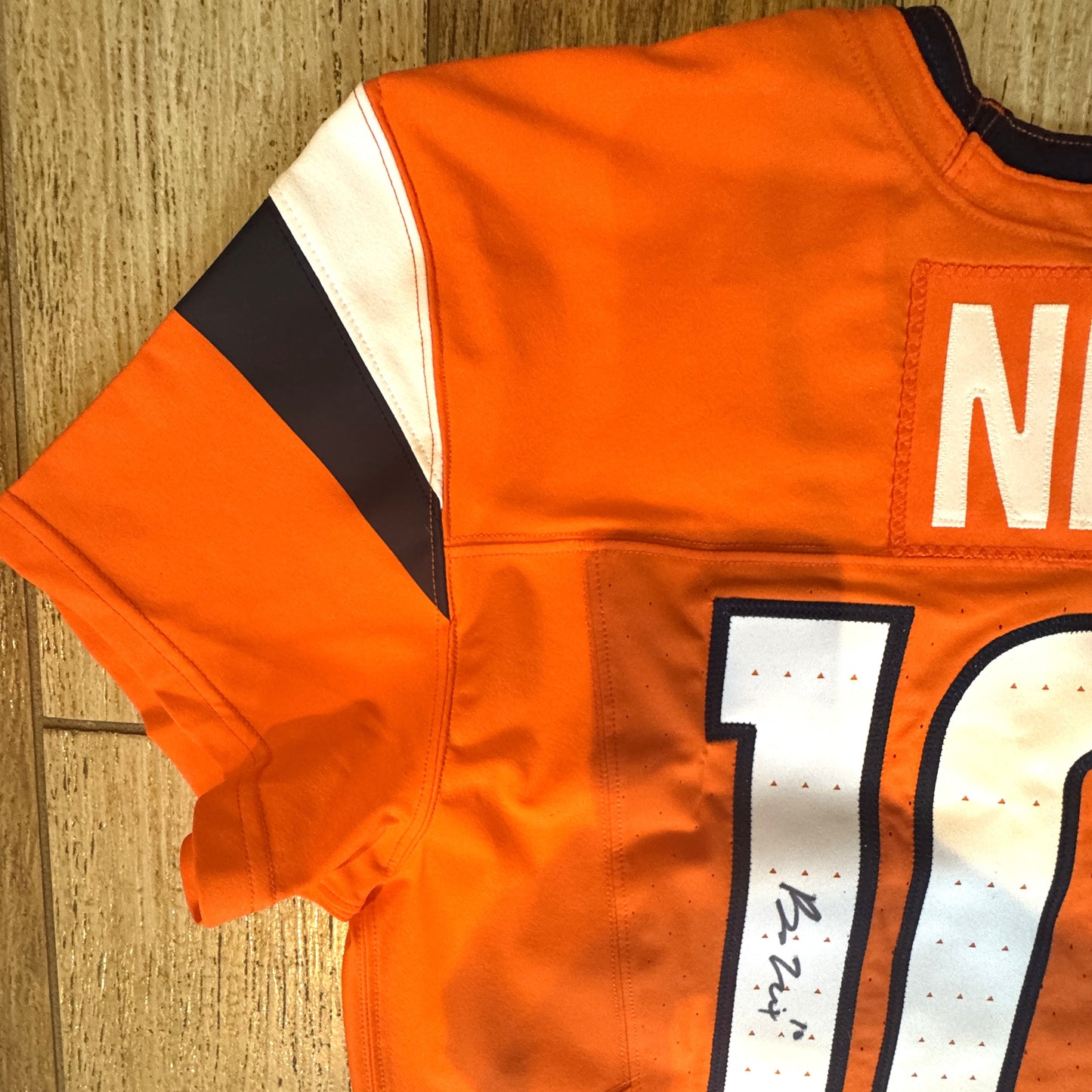 BO NIX Hand Signed ✍️ Denver Broncos Nike AUTHENTIC NFL Jersey Inc. PSA COA 🛡️