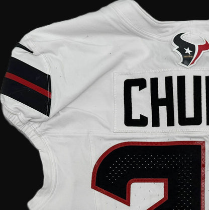 Nick Chubb GAME WORN 💪 09/15/25 Houston Texans Nike NFL Jersey 🎽vs. Tampa Bay Buccaneers - COA also included