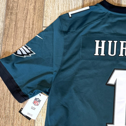 Jalen Hurts Signed✍️Philadelphia Eagles🦅Super Bowl LIX Champions Nike Jersey with "SB LIX MVP" Inscription