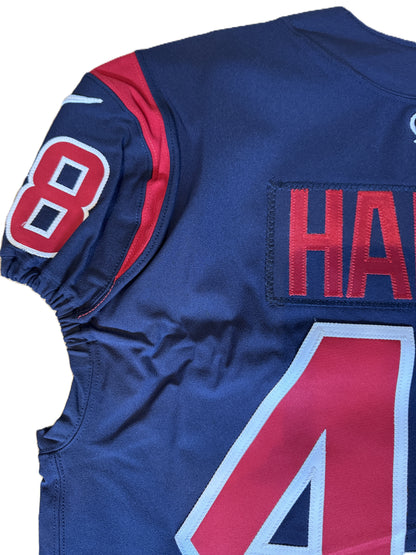 Christian Harris TEAM-ISSUED 💪 Color Rush 🎨 Houston Texans NFL Jersey 👕 Also Inc. COA🛡️