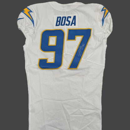 Joey Bosa Hand-SIGNED✍️ & TEAM-ISSUED💪 Los Angeles Chargers⚡NFL Nike Jersey👕