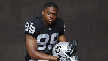 Amari Cooper GAME WORN 💪 11.19.17 Oakland Raiders⚫⚪Nike NFL Jersey 👕 vs. Patriots inc. COA 🛡️