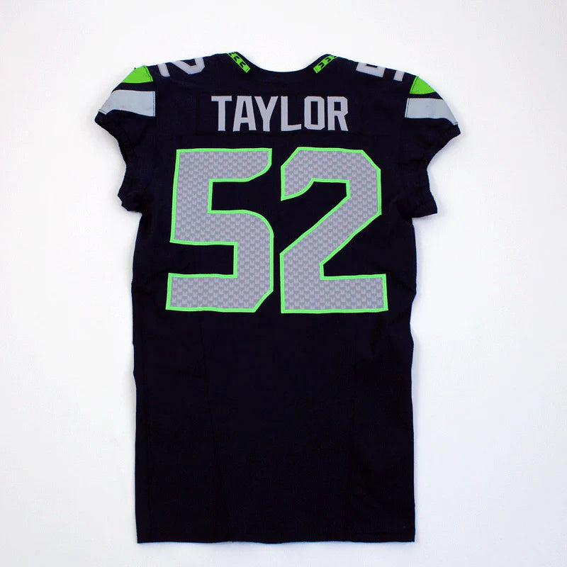 Darrell Taylor GAME WORN 💪 11/12/23 & 12/18/23 Seattle Seahawks Nike NFL Jersey 👕 Worn in two separate victories: 11/12/23 vs. Commanders + 12/18/23 vs. Eagles