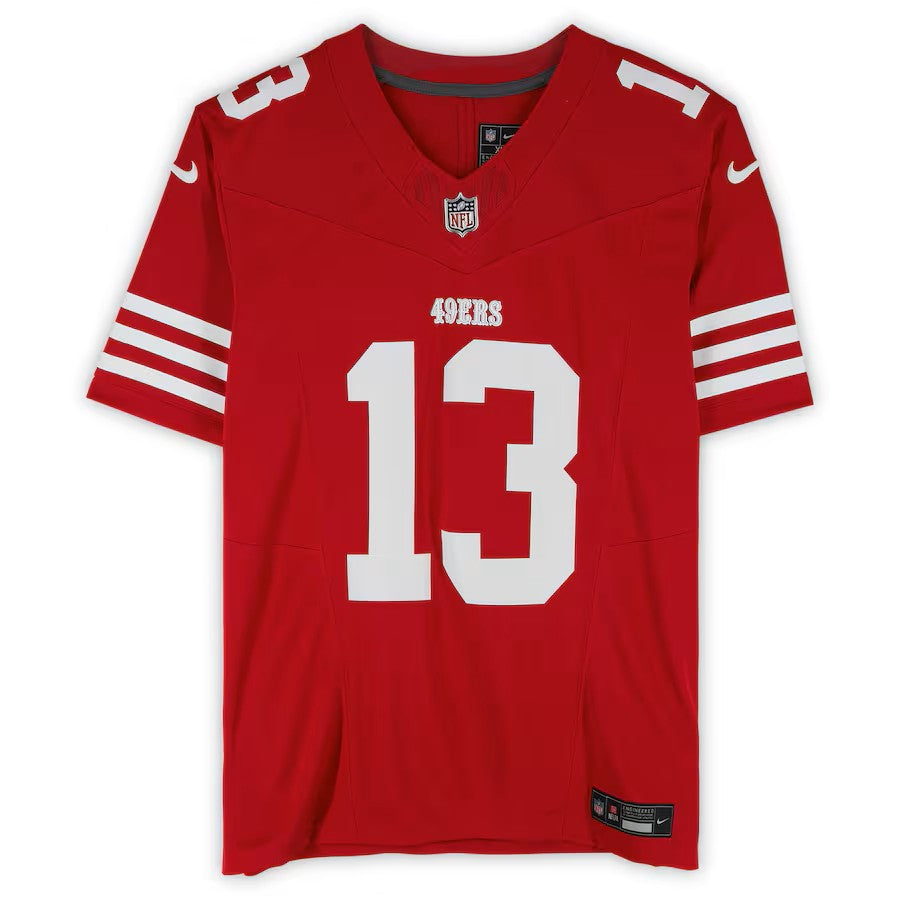 Brock Purdy Signed✍️San Francisco 49ers NIKE Limited NFL Authentic Jersey 👕Fanatics Memorabilia💥🔴