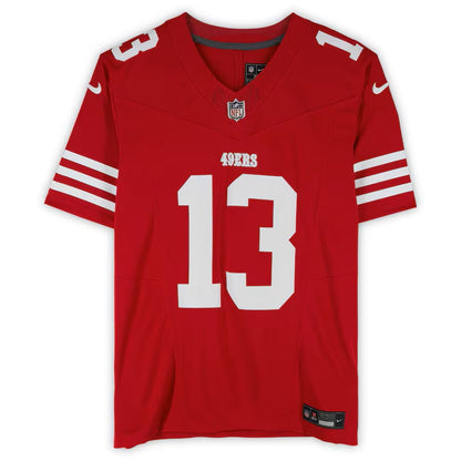 Brock Purdy Signed✍️San Francisco 49ers NIKE Limited NFL Authentic Jersey 👕Fanatics Memorabilia💥🔴