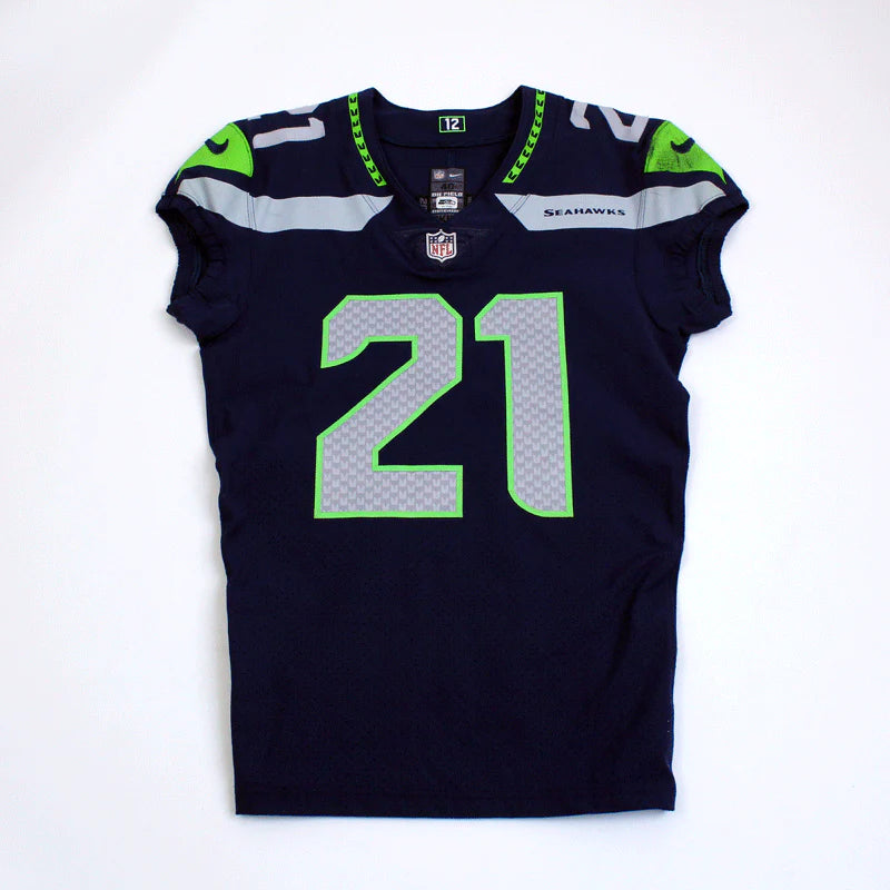 Tre Flowers GAME-WORN💪09/19/2021 Seattle Seahawks NFL Jersey👕vs.Titans | Inc.COA📏