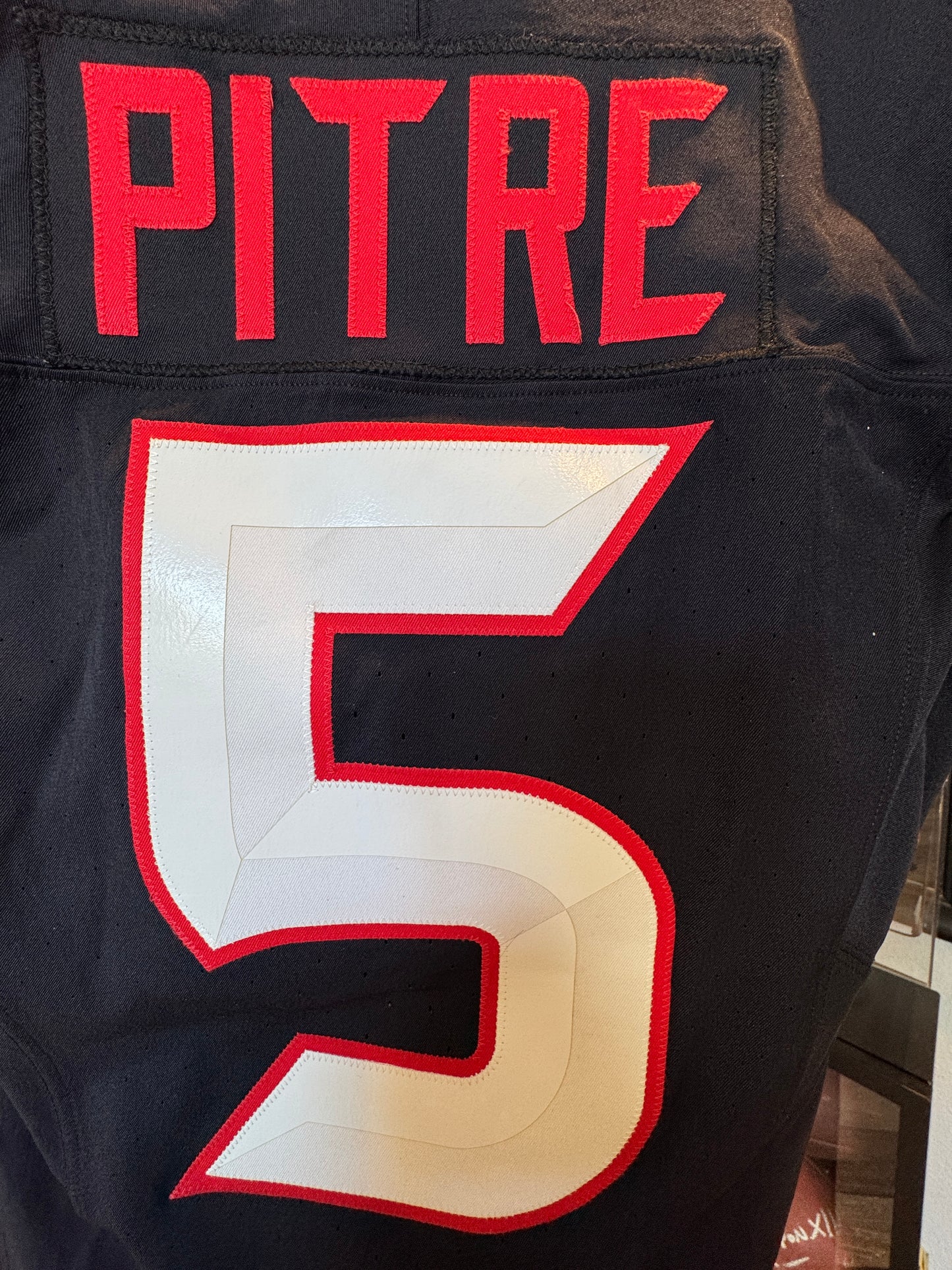 Jalen Pitre GAME USED 💪 09/07/2025 Houston Texans Nike NFL Jersey 🎽 vs. Los Angeles Rams 🐏 Inc.COA 🛡️