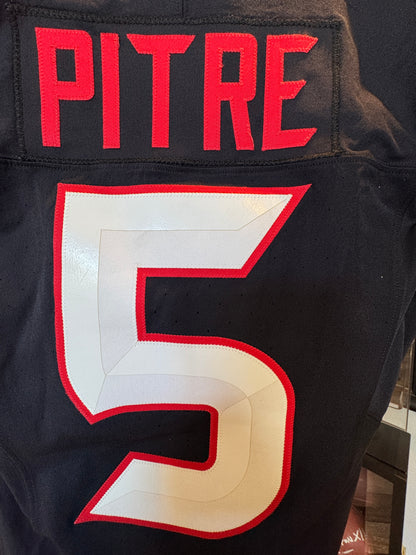 Jalen Pitre GAME USED 💪 09/07/2025 Houston Texans Nike NFL Jersey 🎽 vs. Los Angeles Rams 🐏 Inc.COA 🛡️