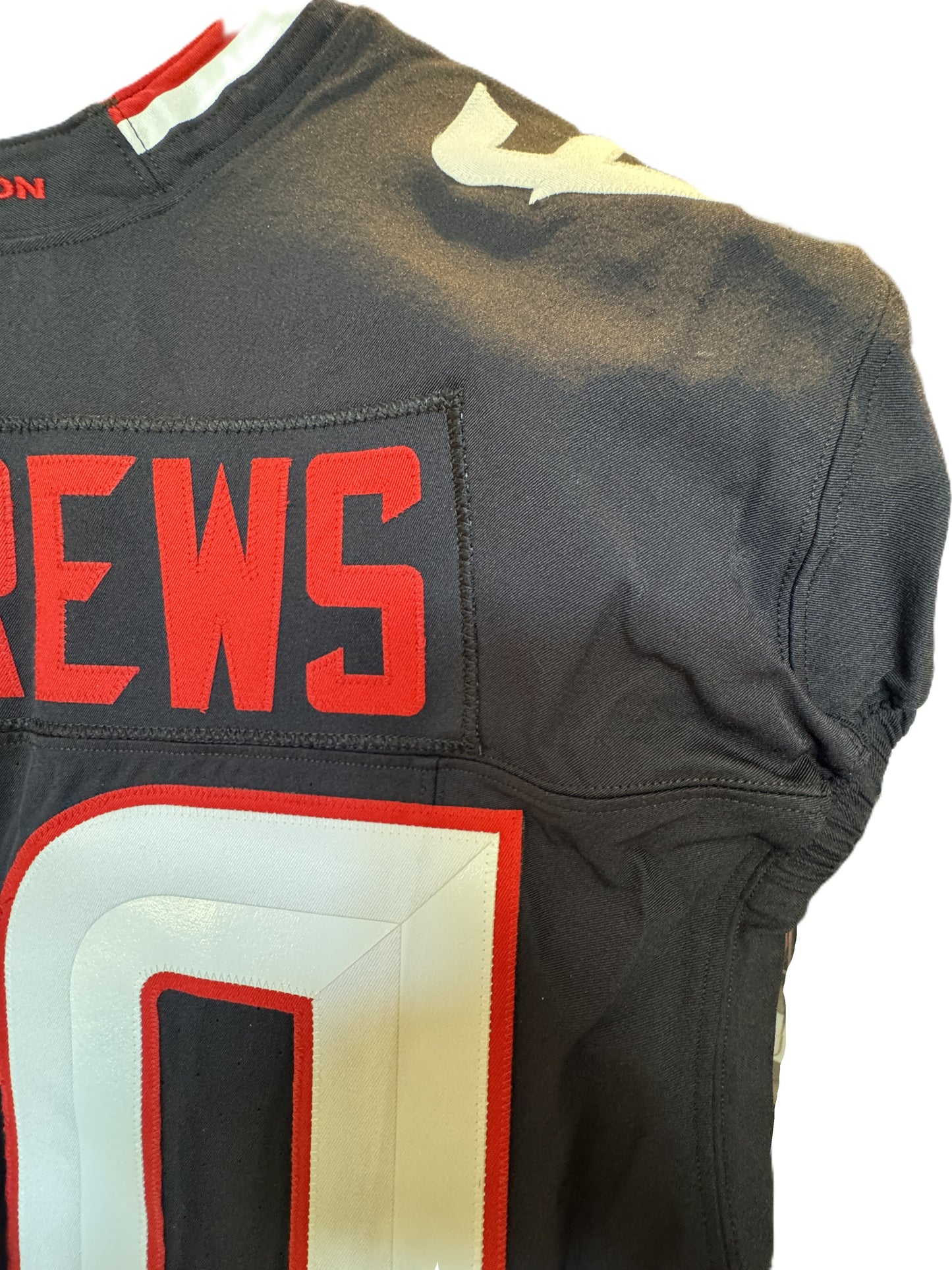 Jake Andrews GAME WORN 💪 09/07/2025 Houston Texans Nike NFL Jersey 🎽 vs. Los Angeles Rams🐏Also includes COA 🛡️