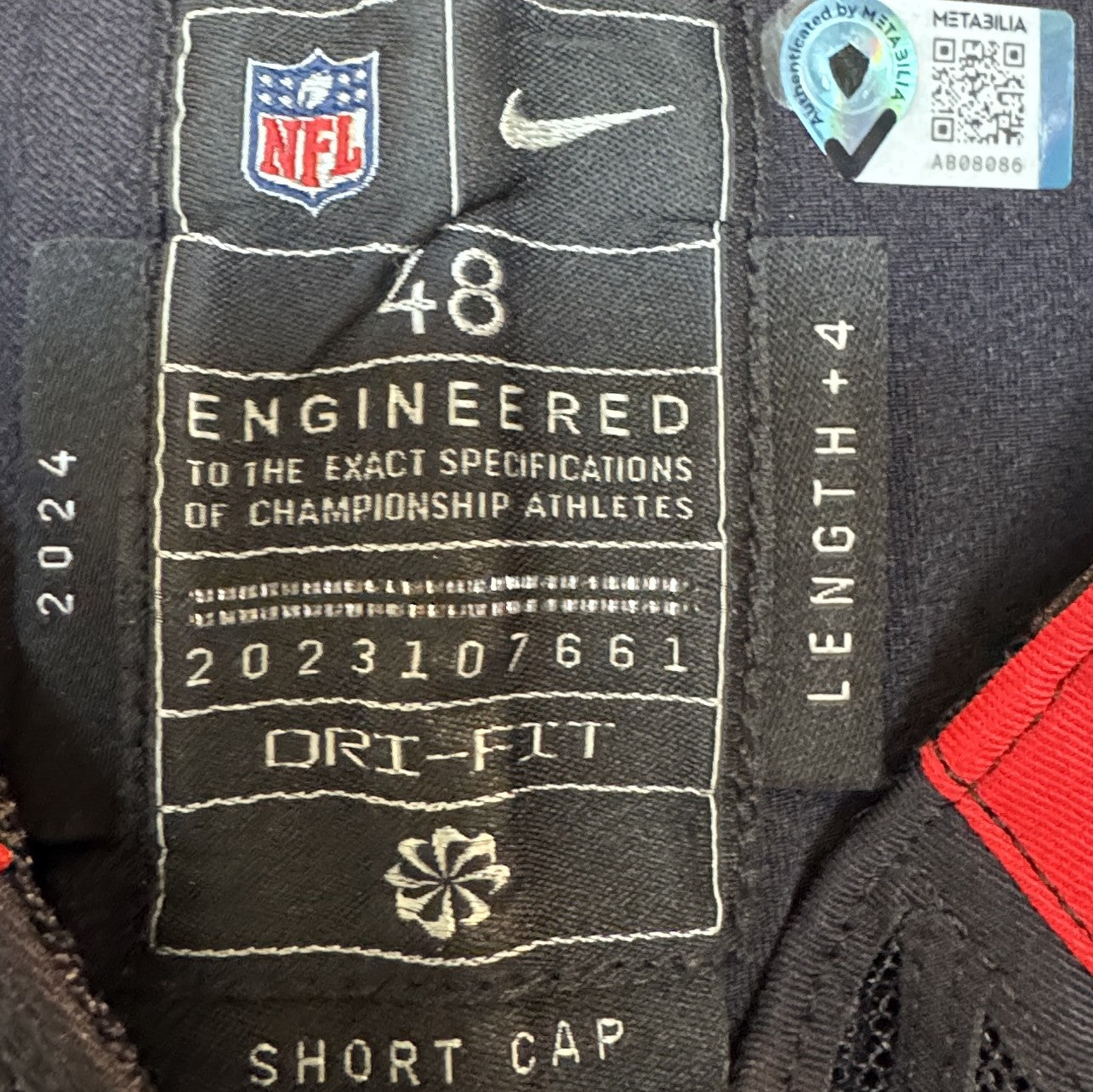 Jake Andrews GAME WORN 💪 09/07/2025 Houston Texans Nike NFL Jersey 🎽 vs. Los Angeles Rams🐏Also includes COA 🛡️