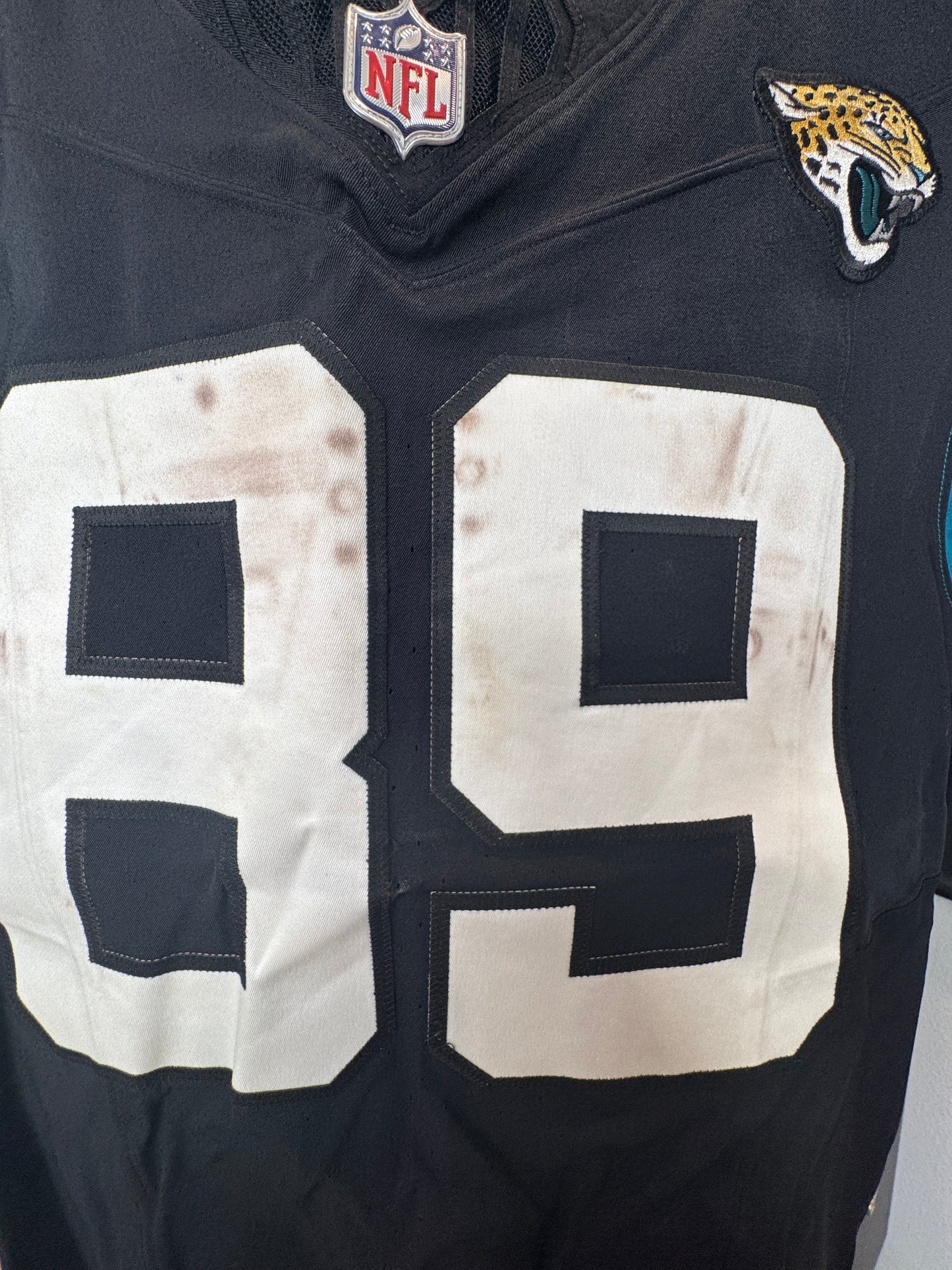 Luke Farrell GAME USED 10/01/23 + PHOTO-MATCHED Jacksonville Jaguars NFL Jersey vs. Atlanta Falcons Inc. PSA Authentication