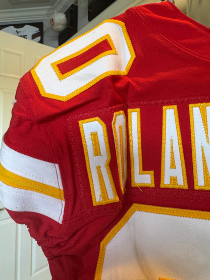 Christian Roland-Wallace GAME-WORN💪09/14/25 Kansas City Chiefs NFL Jersey🎽vs. Philadelphia Eagles🦅