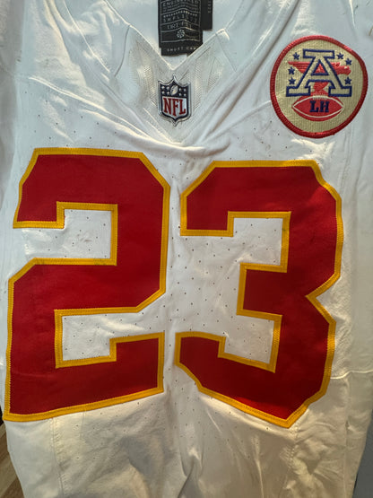 Drue Tranquill GAME-USED💪09/05/25 Kansas City Chiefs NFL Jersey🎽vs. Los Angeles Chargers