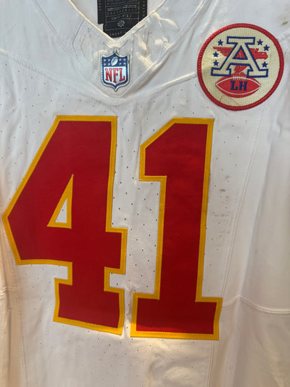 James Winchester GAME-WORN💪09/05/25 Kansas City Chiefs NFL Jersey vs. Los Angeles Chargers