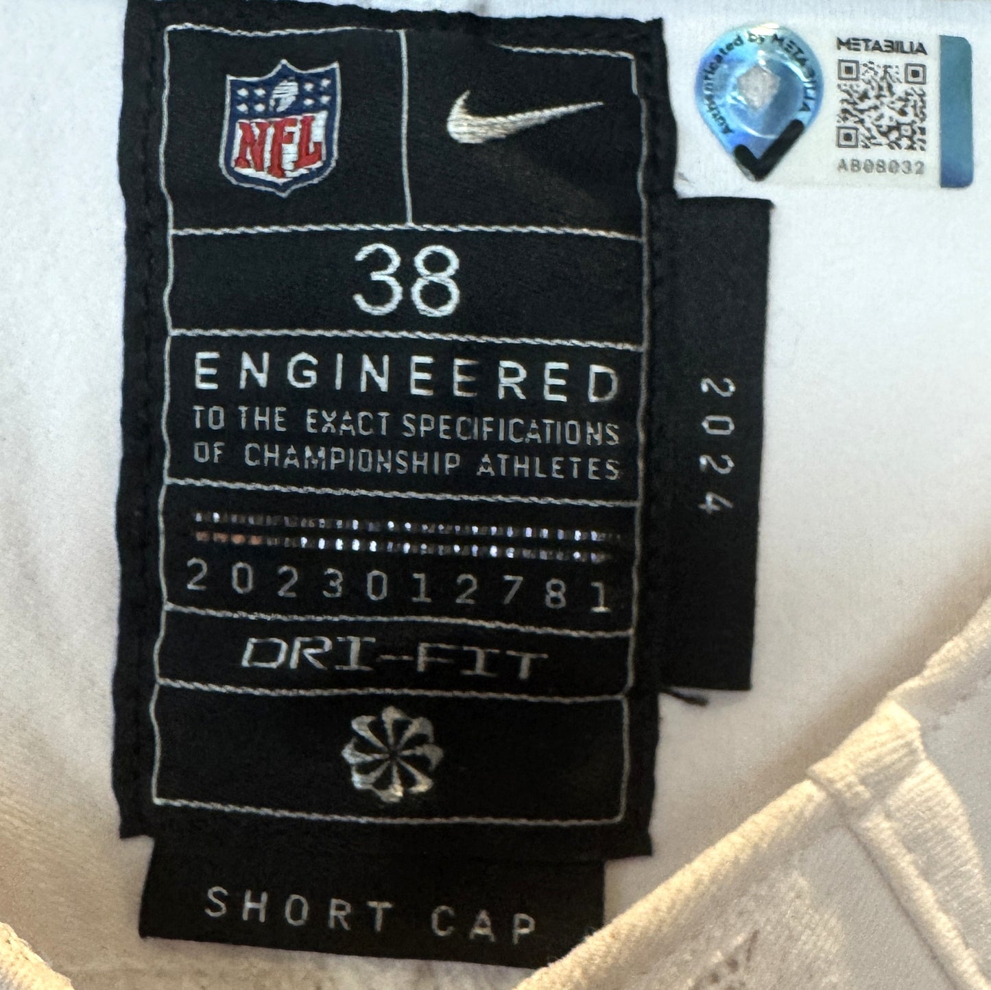 Joshua Williams GAME-USED💪09/05/25 Kansas City Chiefs NFL Jersey vs. Los Angeles Chargers