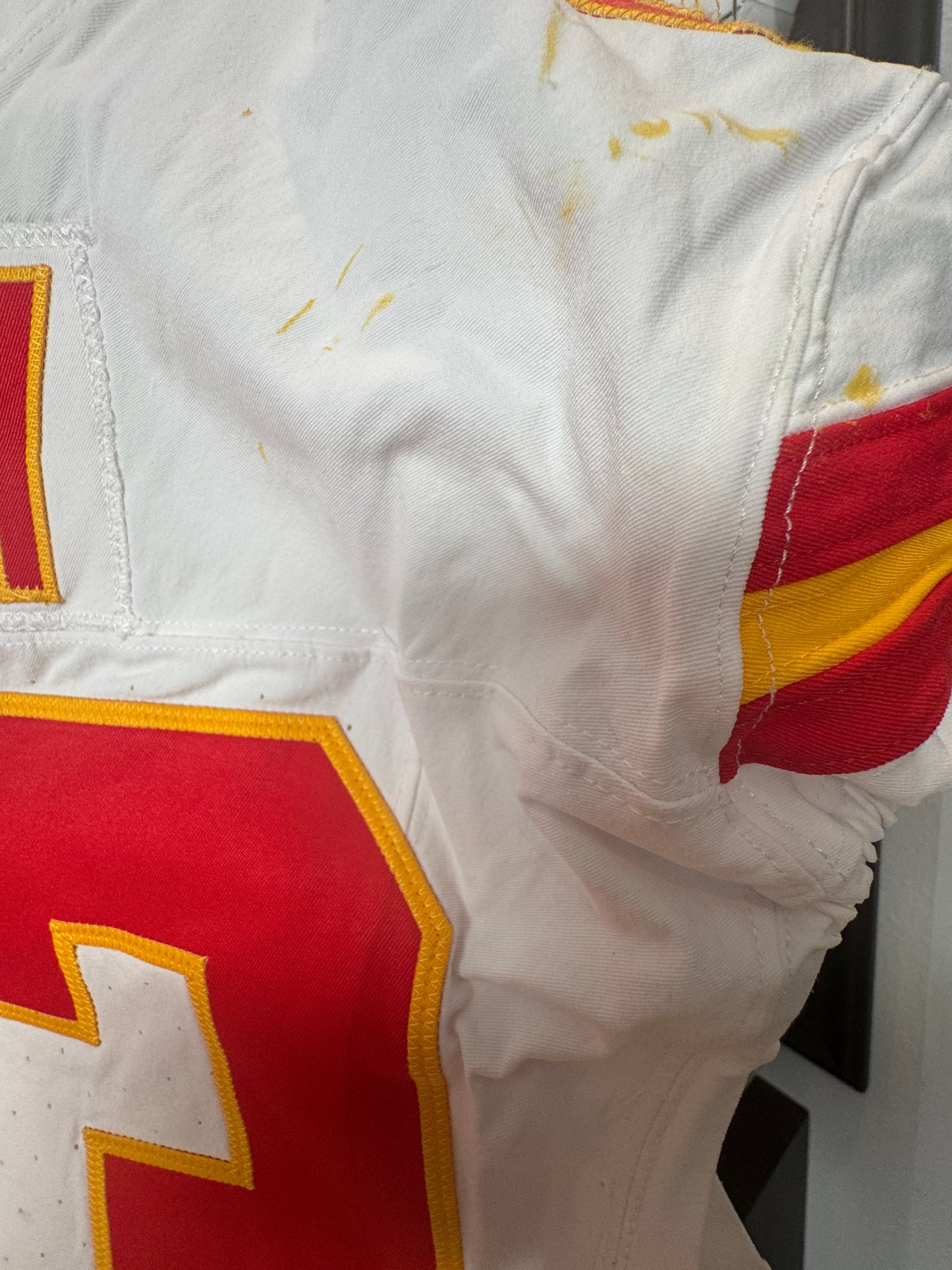 Noah Gray GAME-WORN 09/05/25 Kansas City Chiefs NFL Jersey vs. Los Angeles Chargers inc.COA