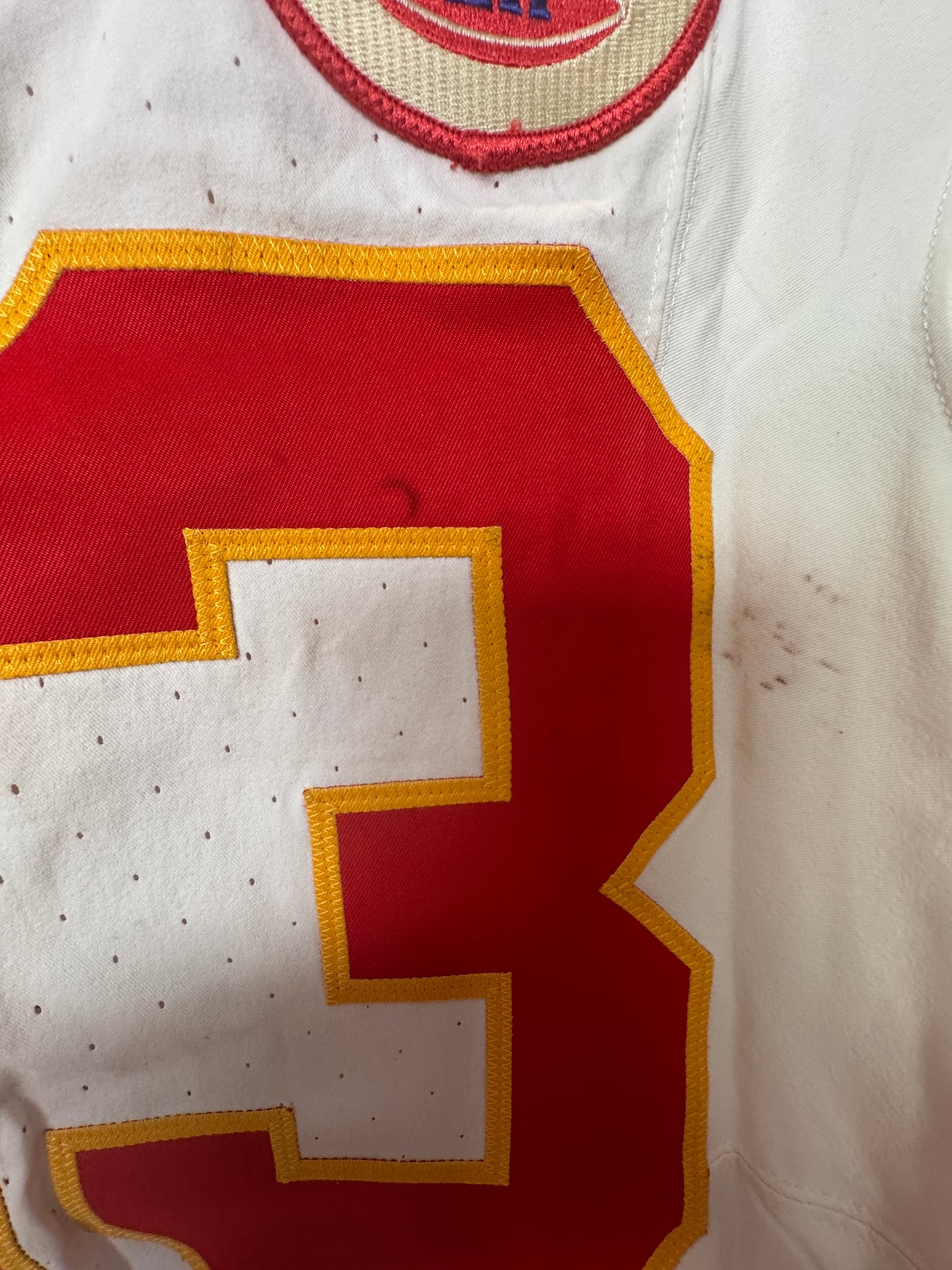 Noah Gray GAME-WORN 09/05/25 Kansas City Chiefs NFL Jersey vs. Los Angeles Chargers inc.COA