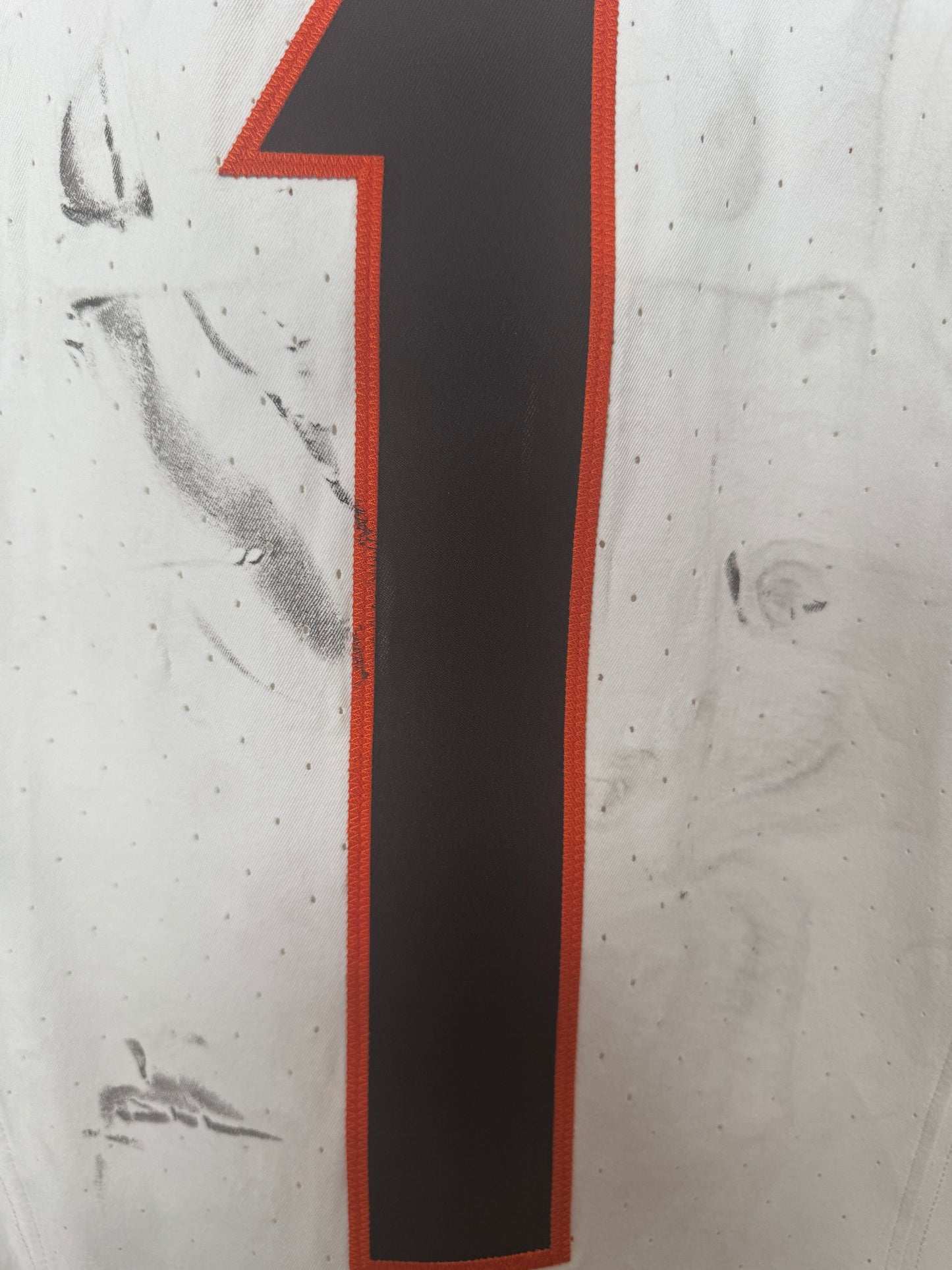 Ja'Marr Chase GAME WORN 09/21/2025 💪 PHOTO-MATCHED 📸 Bengals 🐅 NFL Jersey vs.Vikings Inc. Certificate of Authenticity 🛡️