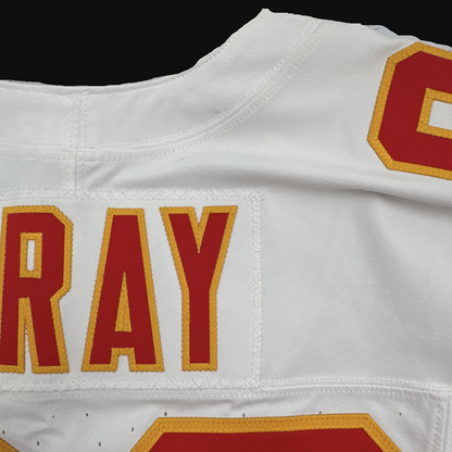Noah Gray GAME ISSUED 💪 09/21/25 Kansas City Chiefs NFL Jersey 🎽 vs. Giants Inc. Certification 🛡️